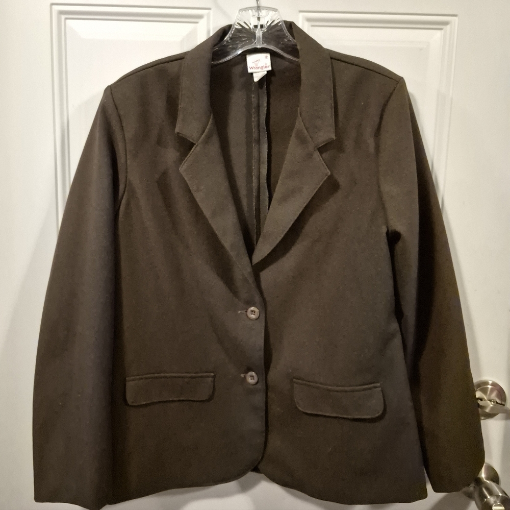 1970s Wrangler Chocolate Women's Blazer